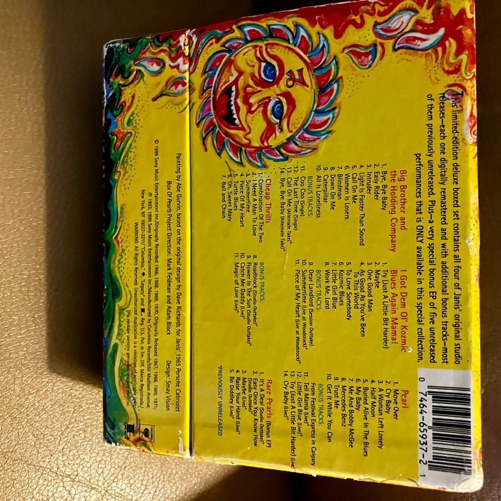 Janis Joplin Box Of Pearls CD Set - Picture 3 of 6